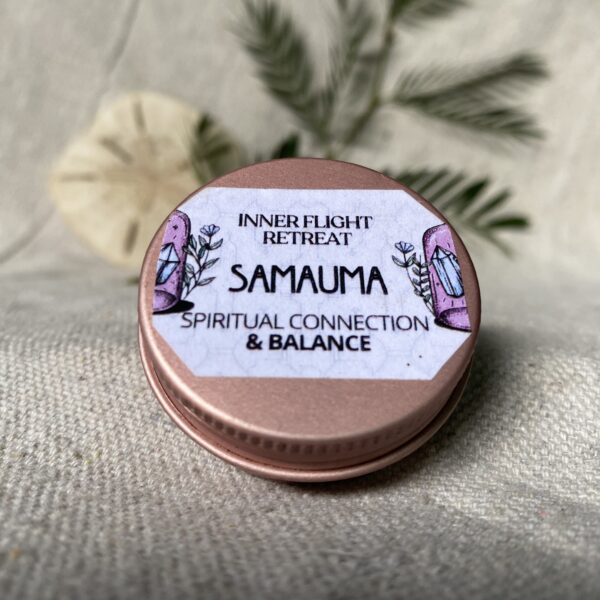 Samauma Rapé Medicine – Sacred Amazonian blend for spiritual connection, grounding, and energetic cleansing.