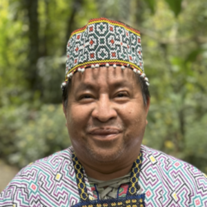 Shipibo maestro Francisco leading an Ayahuasca ceremony with wisdom and grace